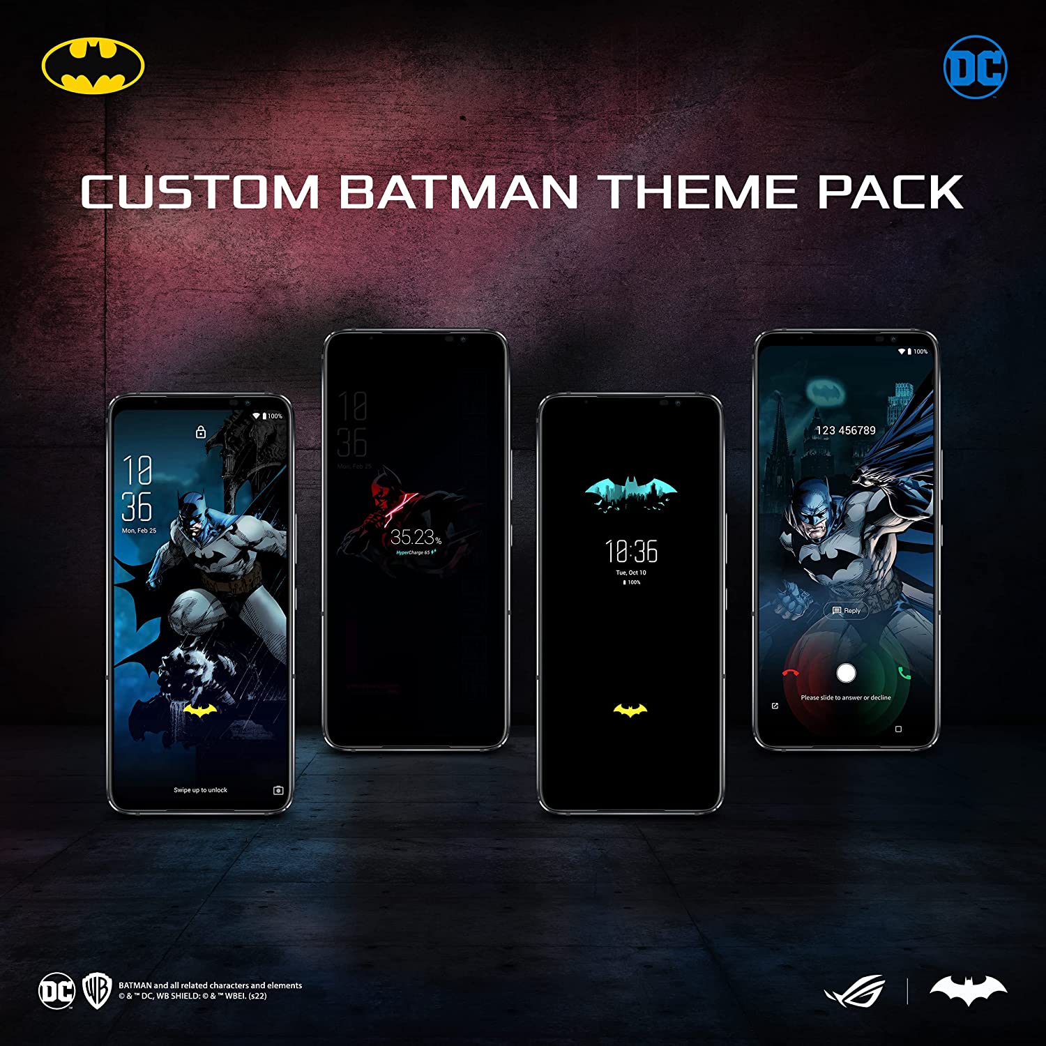 Смартфон Asus ROG Phone 6 Batman Limited Edition 12 Гб/256 Гб, черный –  купить с доставкой из-за рубежа через платформу «CDEK.Shopping»