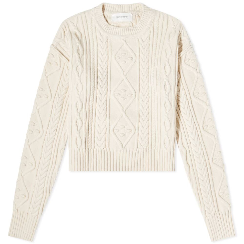 

Джемпер Sportmax Drava Cableknit Sweater