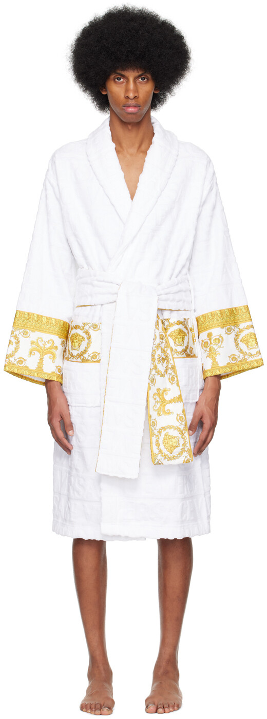 

Белый халат I Heart Baroque Versace Underwear