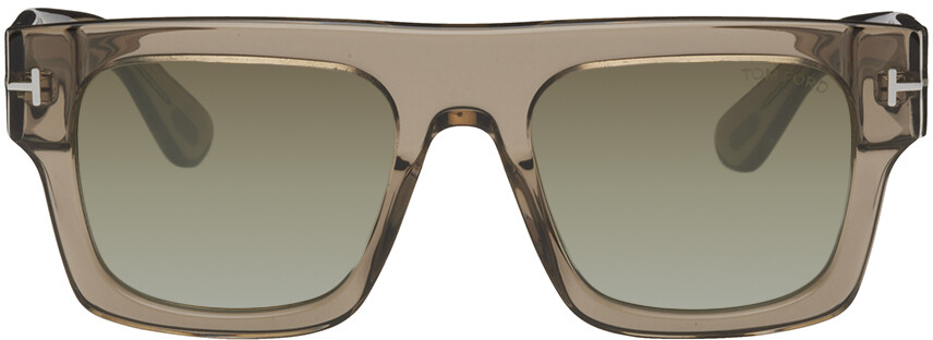 

Коричневые солнцезащитные очки Fausto TOM FORD
