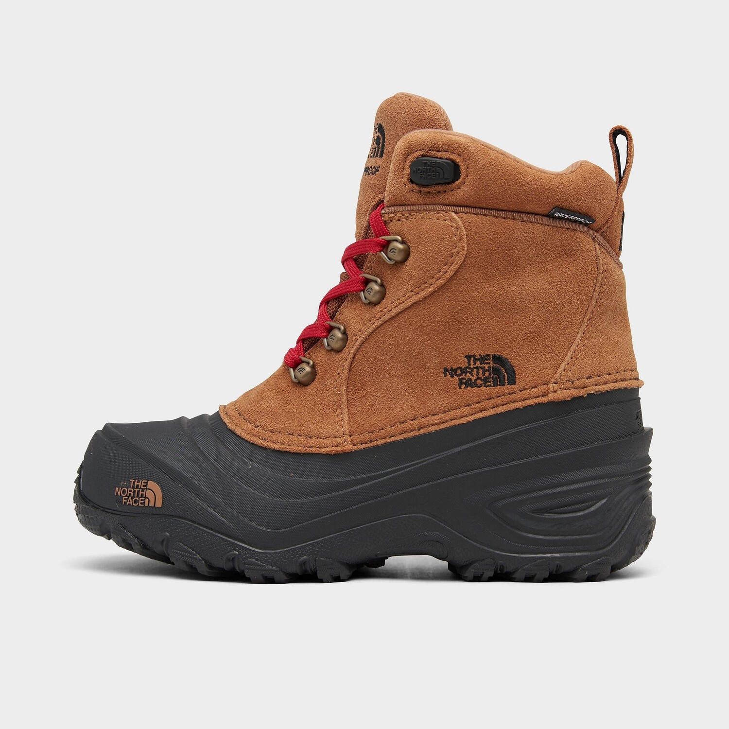 

Непромокаемые ботинки Little Kids' The North Face Chilkat Lace II, коричневый