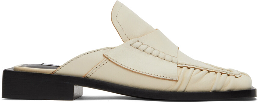 

Мокасины Off-White с квадратным носком Acne Studios