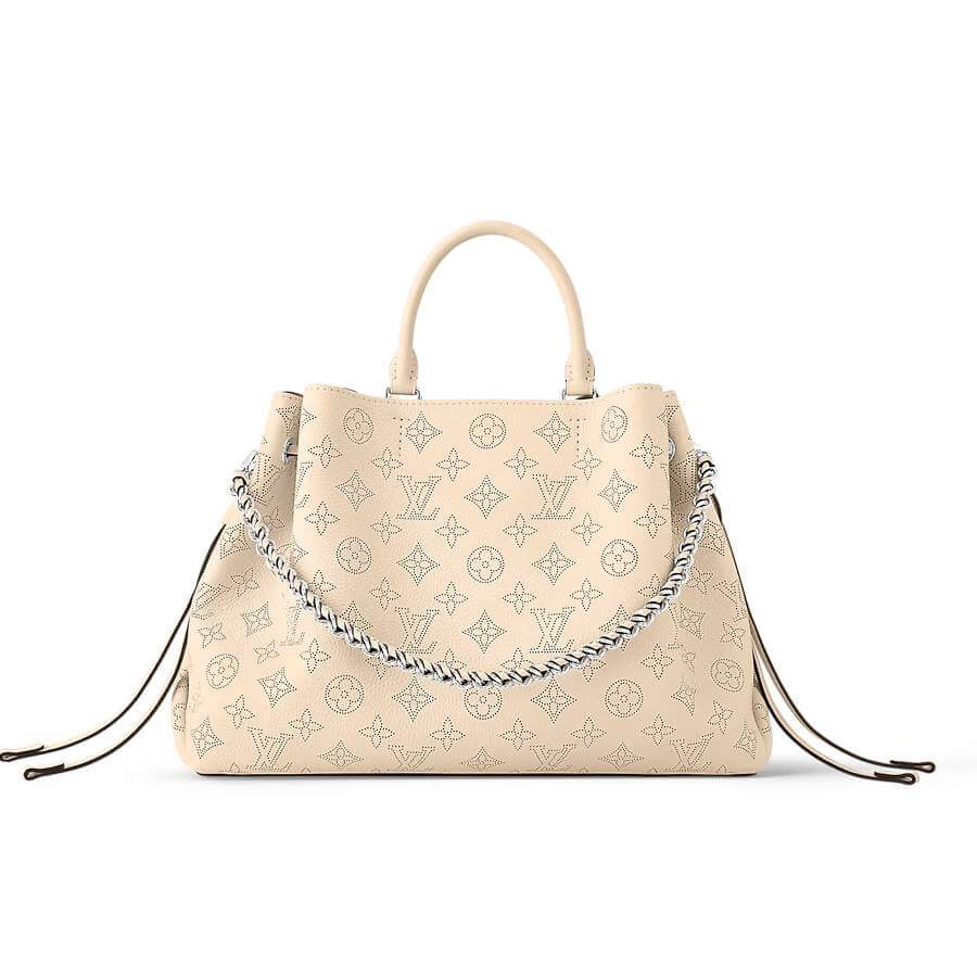 Сумка Louis Vuitton Bella Tote, кремовый - фото