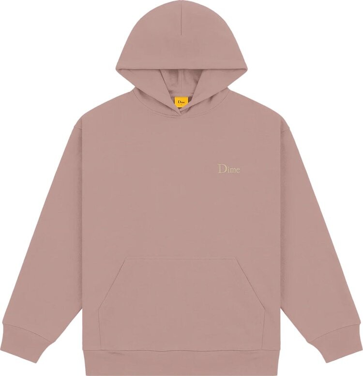 

Худи Dime Classic Small Logo Hoodie 'Twilight Mauve', розовый