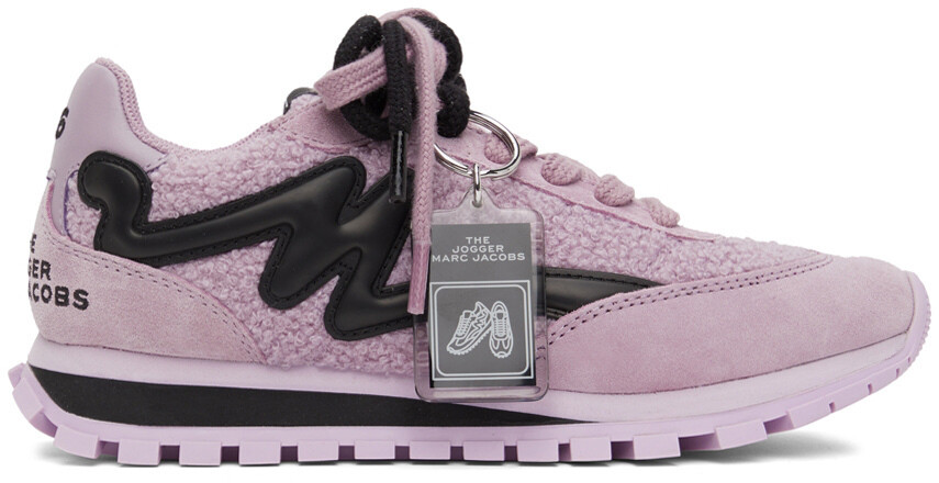 

Фиолетовые кроссовки The Teddy Jogger Marc Jacobs