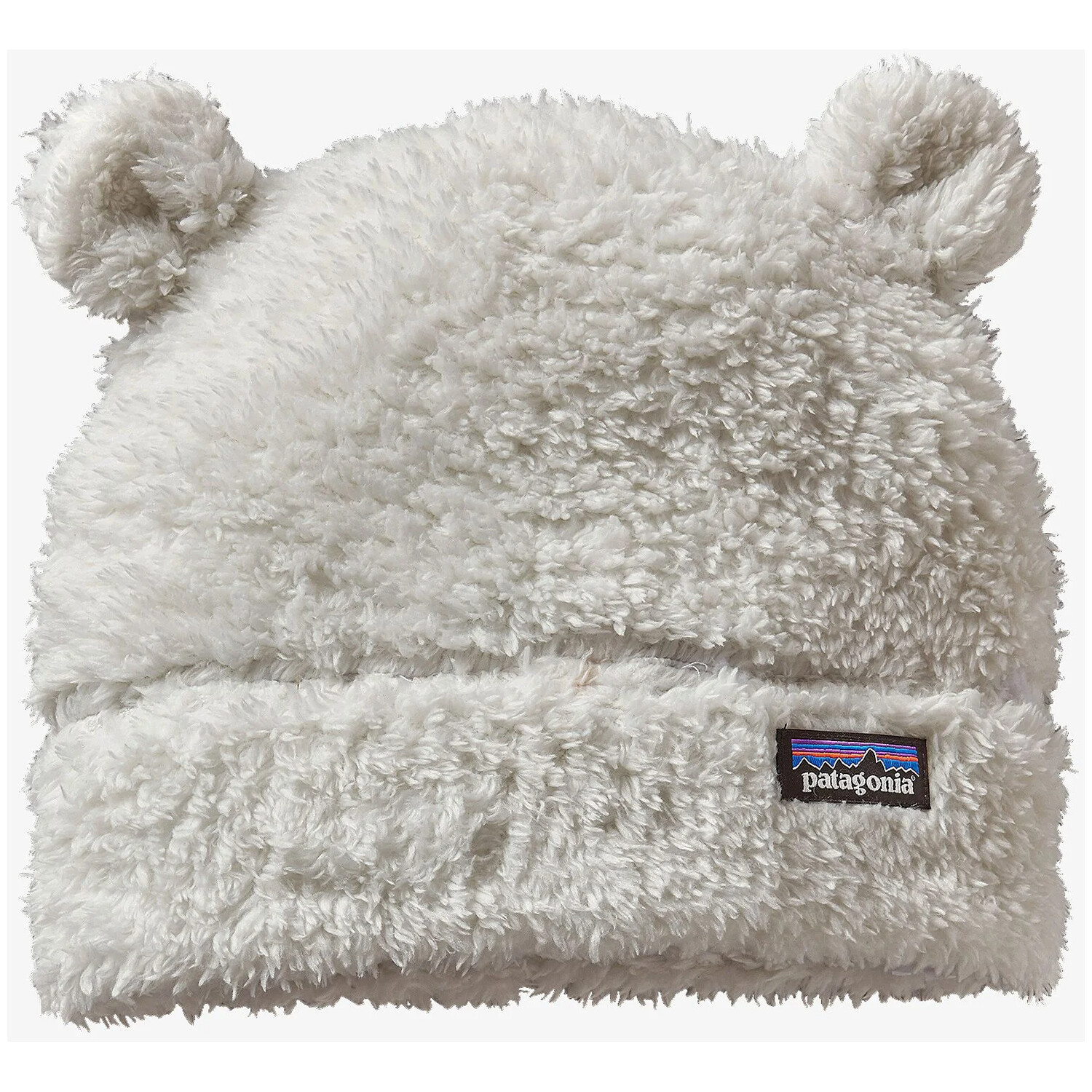 

Шапка Patagonia Furry Friends для младенцев, белый