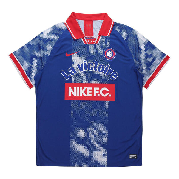 

Футболка Nike Football Series Lapel Sport Men's Blue AQ0661-438, синий