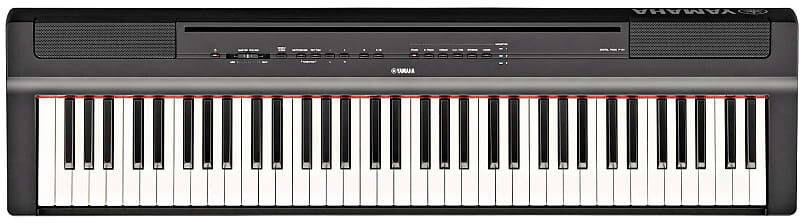 

Yamaha Weighted Action 88-клавишное цифровое электрическое пианино с механизмом GHS, черное P125B