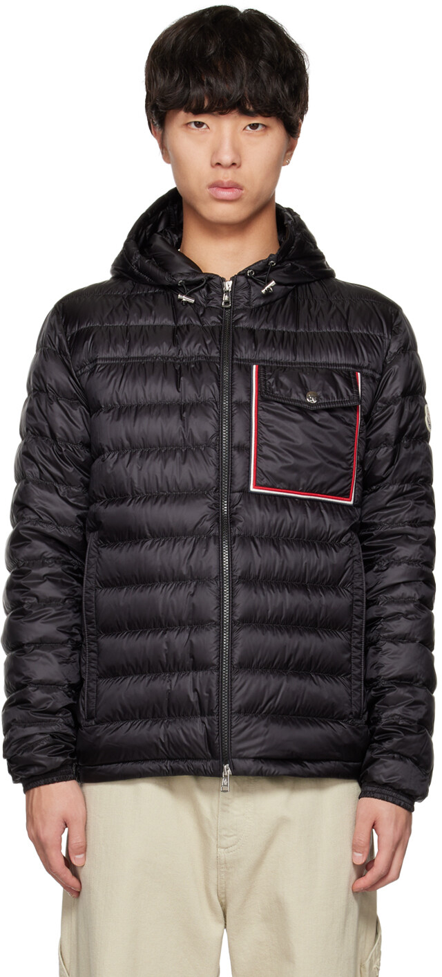 

Черный пуховик Lihou Moncler