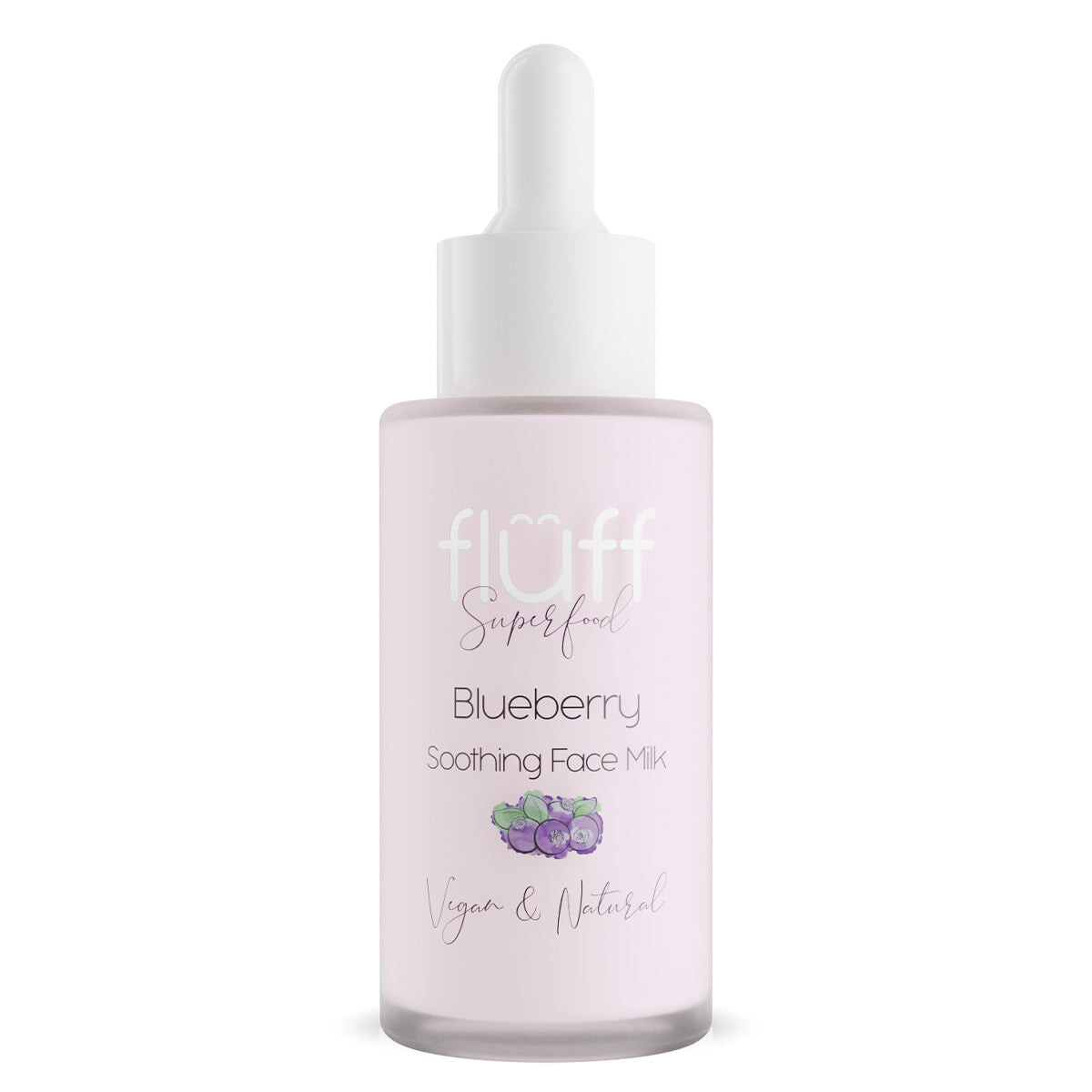 

Fluff Soothing Face Milk Увлажняющее и успокаивающее молочко для лица Черника 40мл