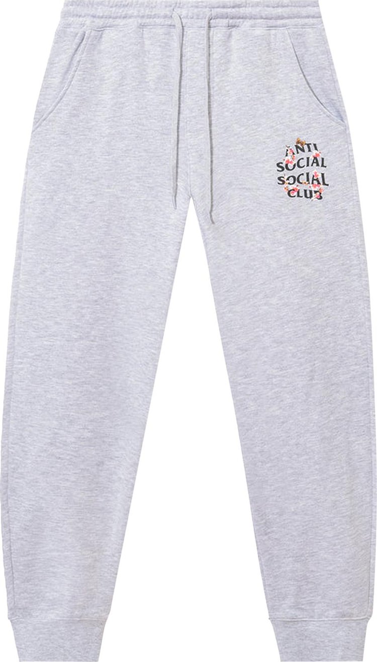 Спортивные брюки Anti Social Social Club Kkoch Sweatpants 'Heather Grey', серый