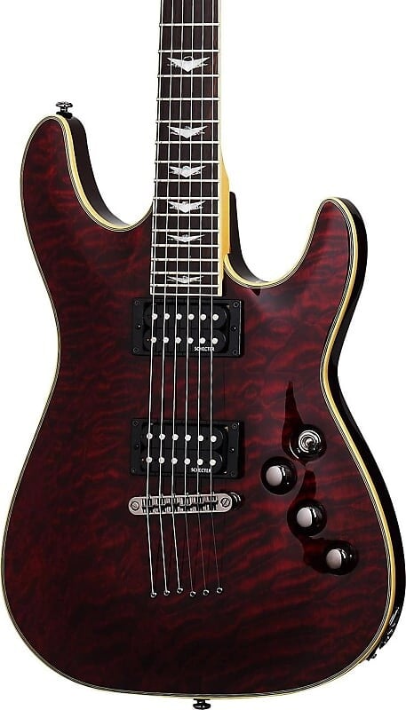 

Электрогитара Schecter 2004 Omen Extreme-6 BCH Black Cherry Electric Guitar