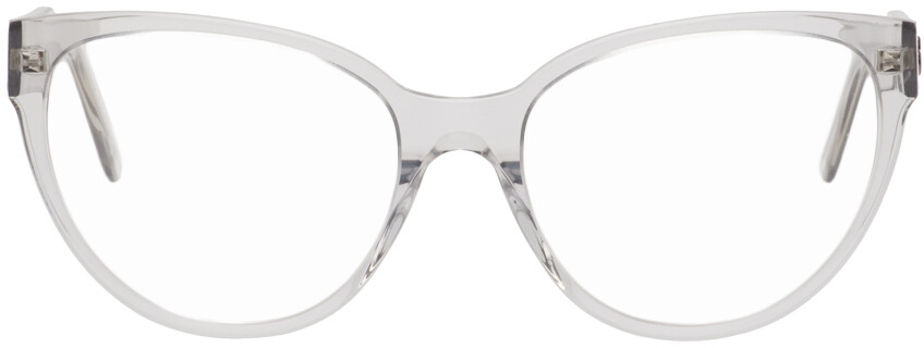 

Серые очки «кошачий глаз» Balenciaga