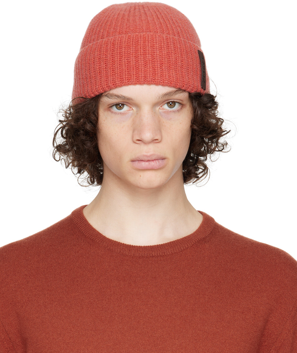

Оранжевая шапка с закрученными полями ZEGNA