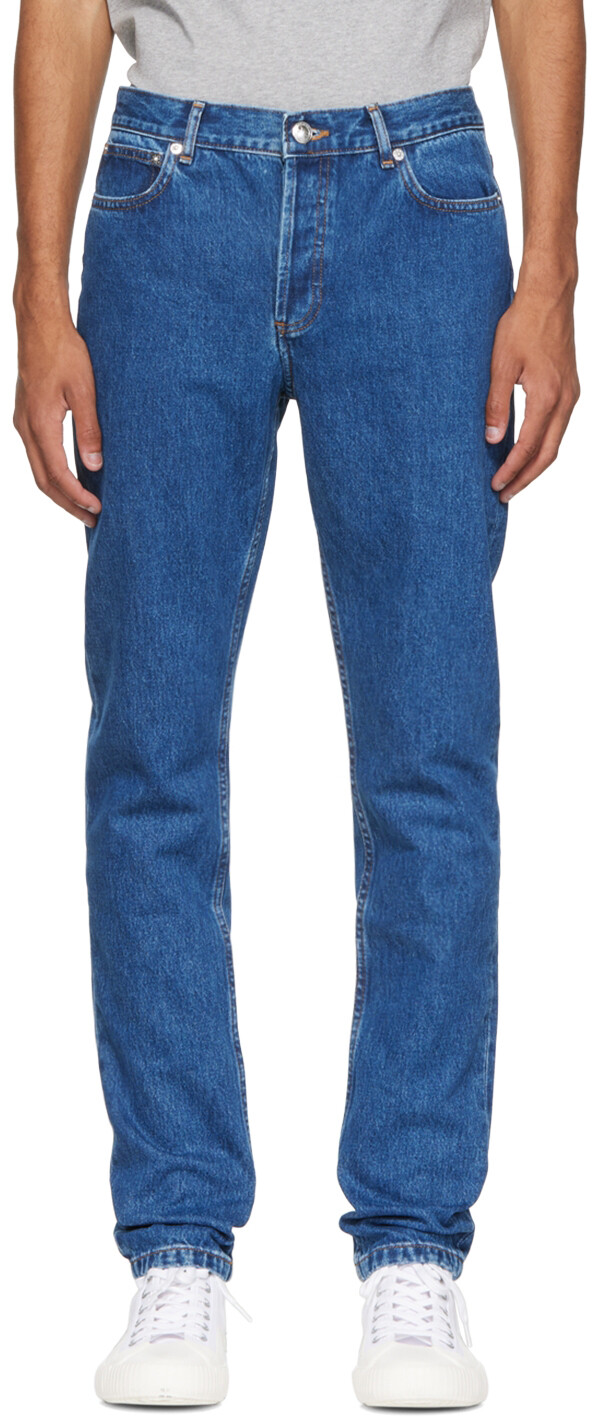 

Синие джинсы Petit New Standard A.P.C.