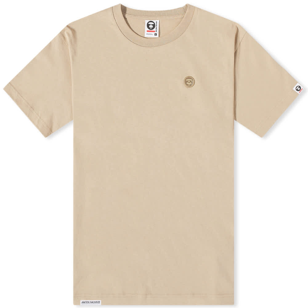 

Футболка AAPE Now Embroidered Badge Tee