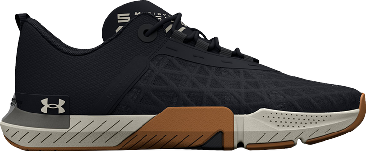 Кроссовки Under Armour Wmns TriBase Reign 5 Black Ivory Gum, черный цена и фото