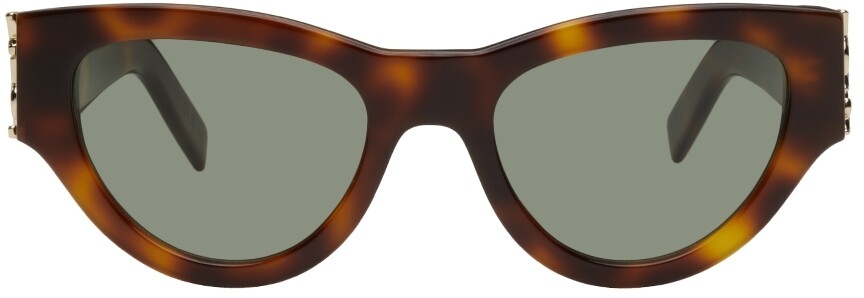

Солнцезащитные очки черепаховой расцветки SL M94 Saint Laurent