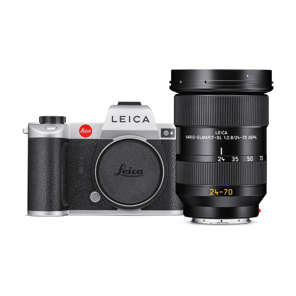 

Цифровой фотоаппарат Leica SL2 + Объектив Leica Vario-Elmarit-SL 24-70mm f/2.8 ASPH, серебристый