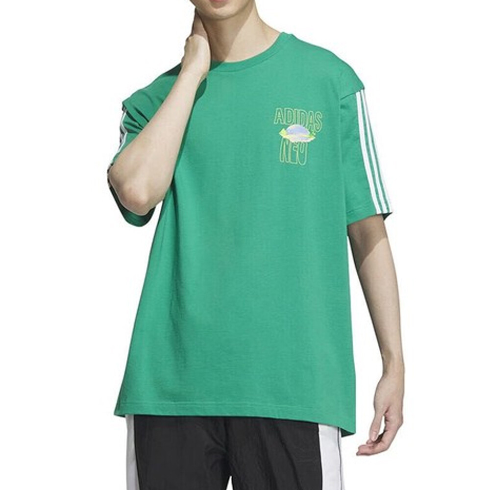 

Футболка Adidas Neo U Vbe, зеленый