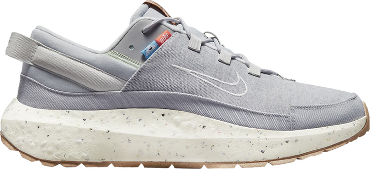 Кроссовки Nike Crater Remixa 'Grey Fog', серый