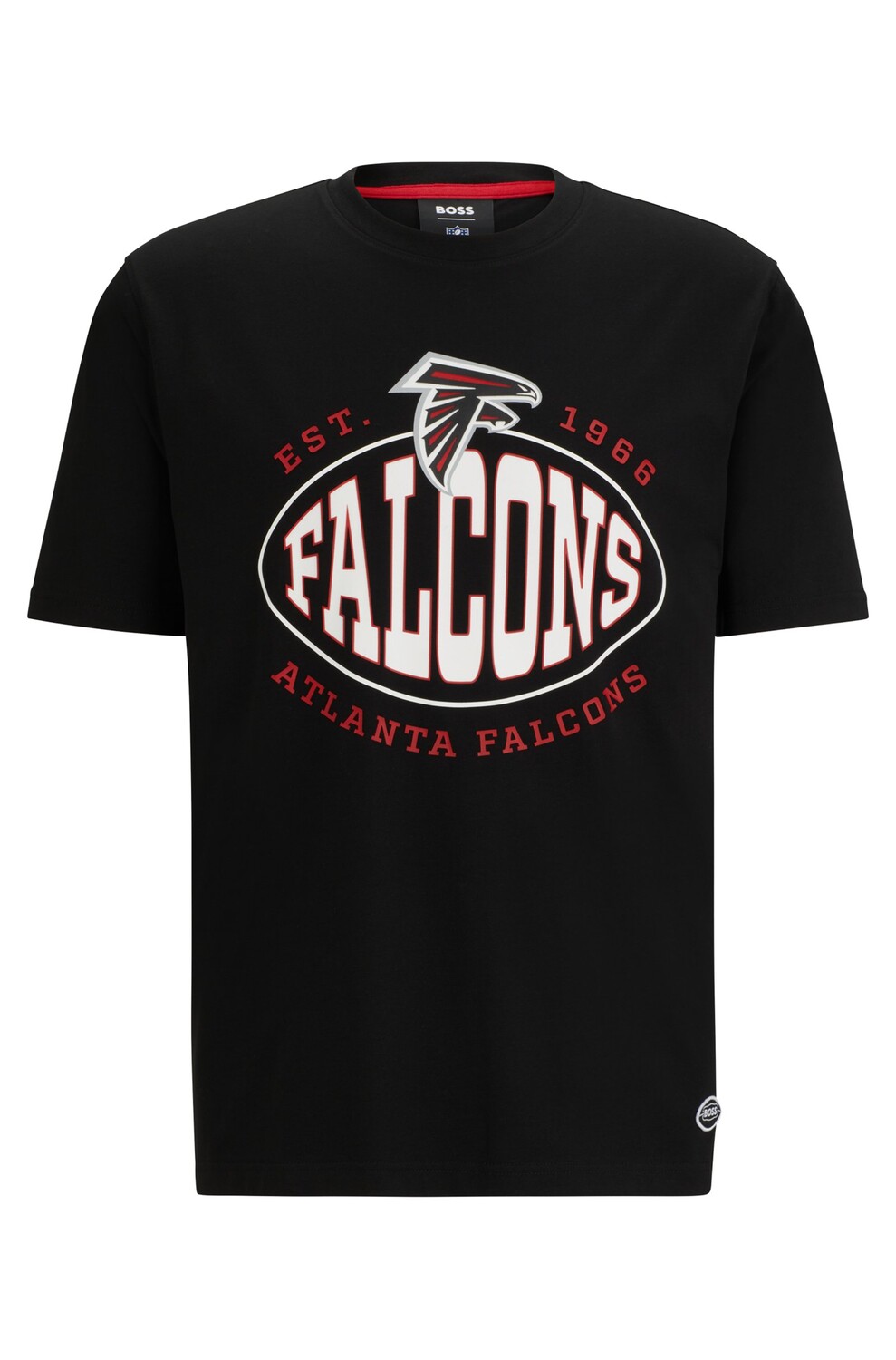 

Футболка Boss X Nfl Stretch-cotton Collaborative Branding, Falcons
