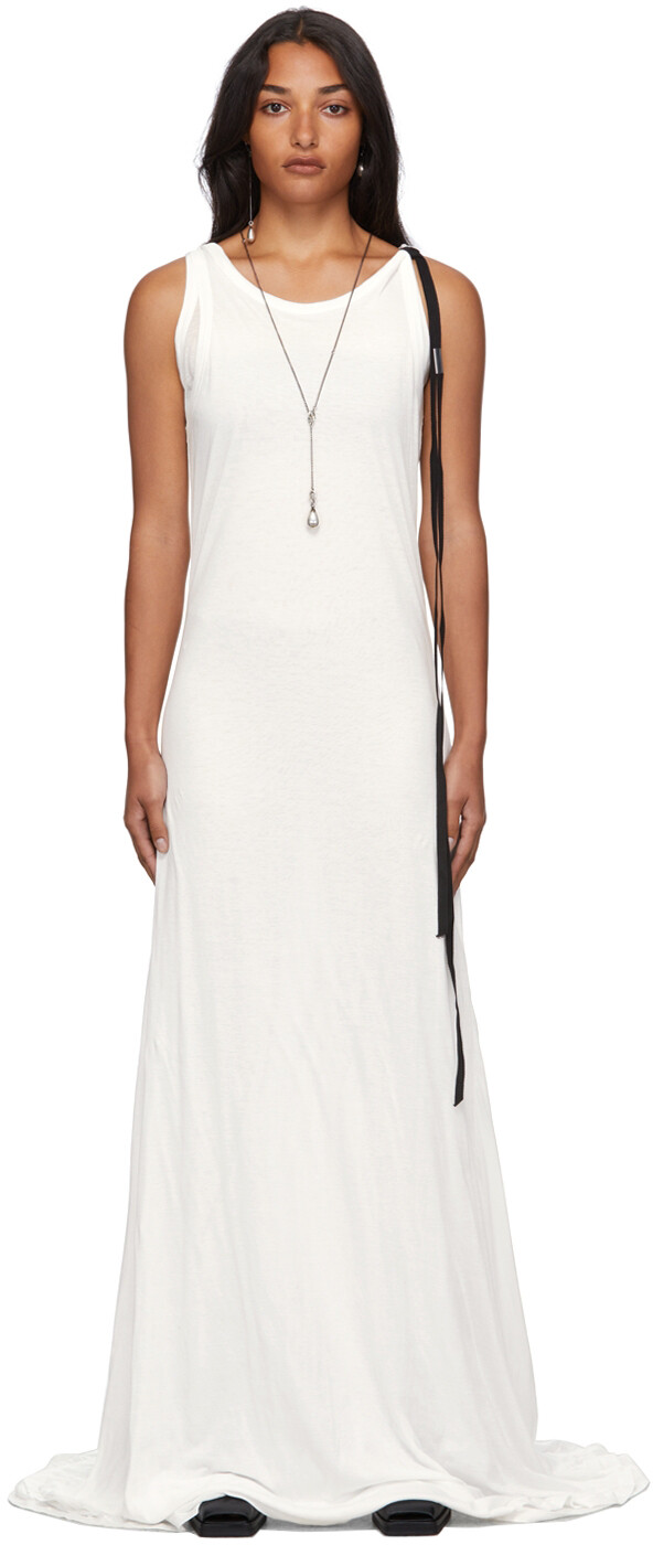 

Двухслойное длинное платье Leen Ann Demeulemeester