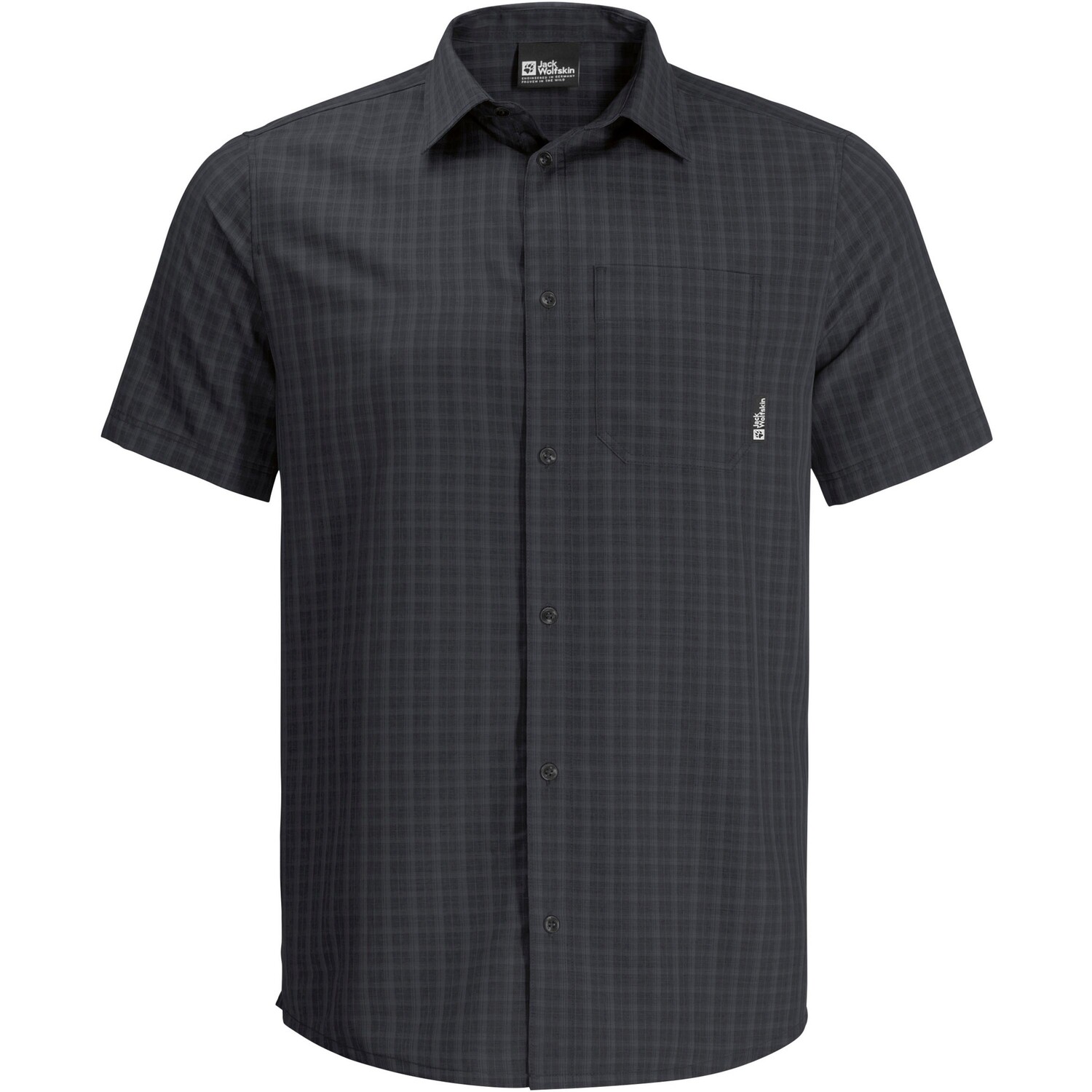 

Рубашка Jack Wolfskin Funktionshemd EL DORADO, цвет phantom checks