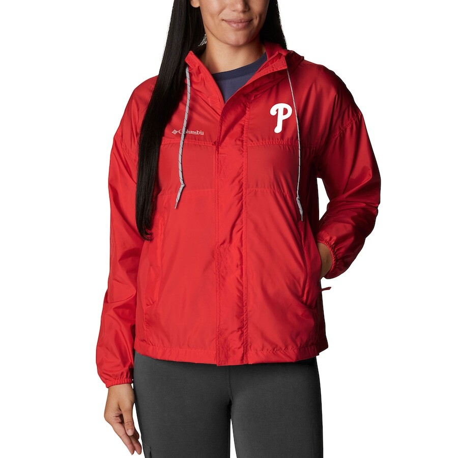 

Ветровка Columbia Philadelphia Phillies, красный