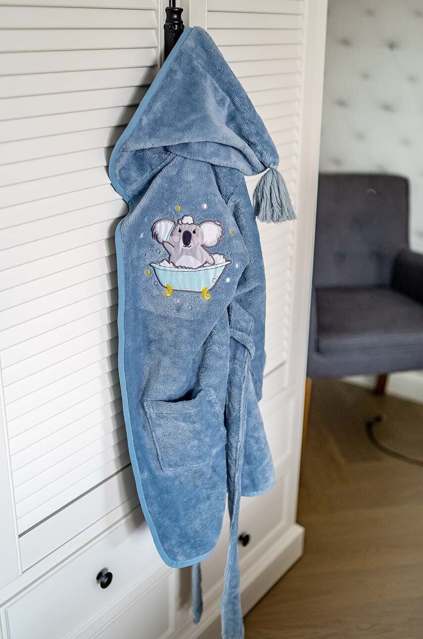 

Детский халат La Millou HELLO WORLD, синий