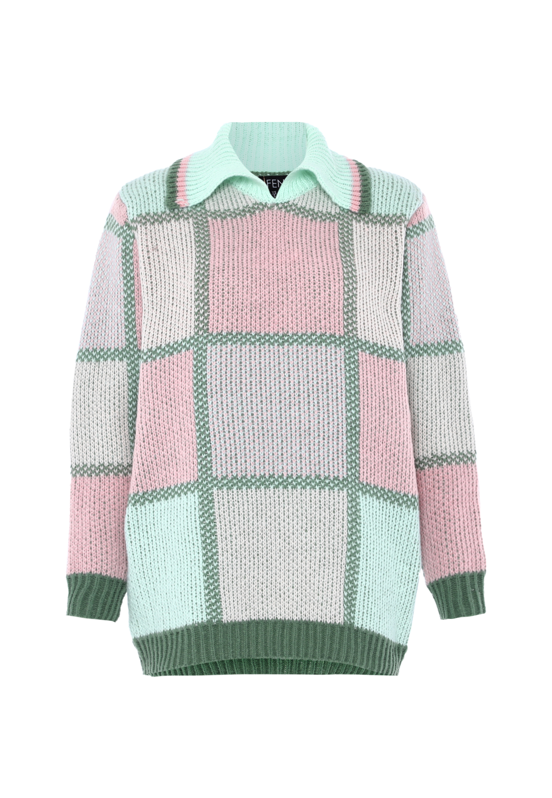 Свитер FENIA Sweater, разноцветный свитер fenia sweater белый