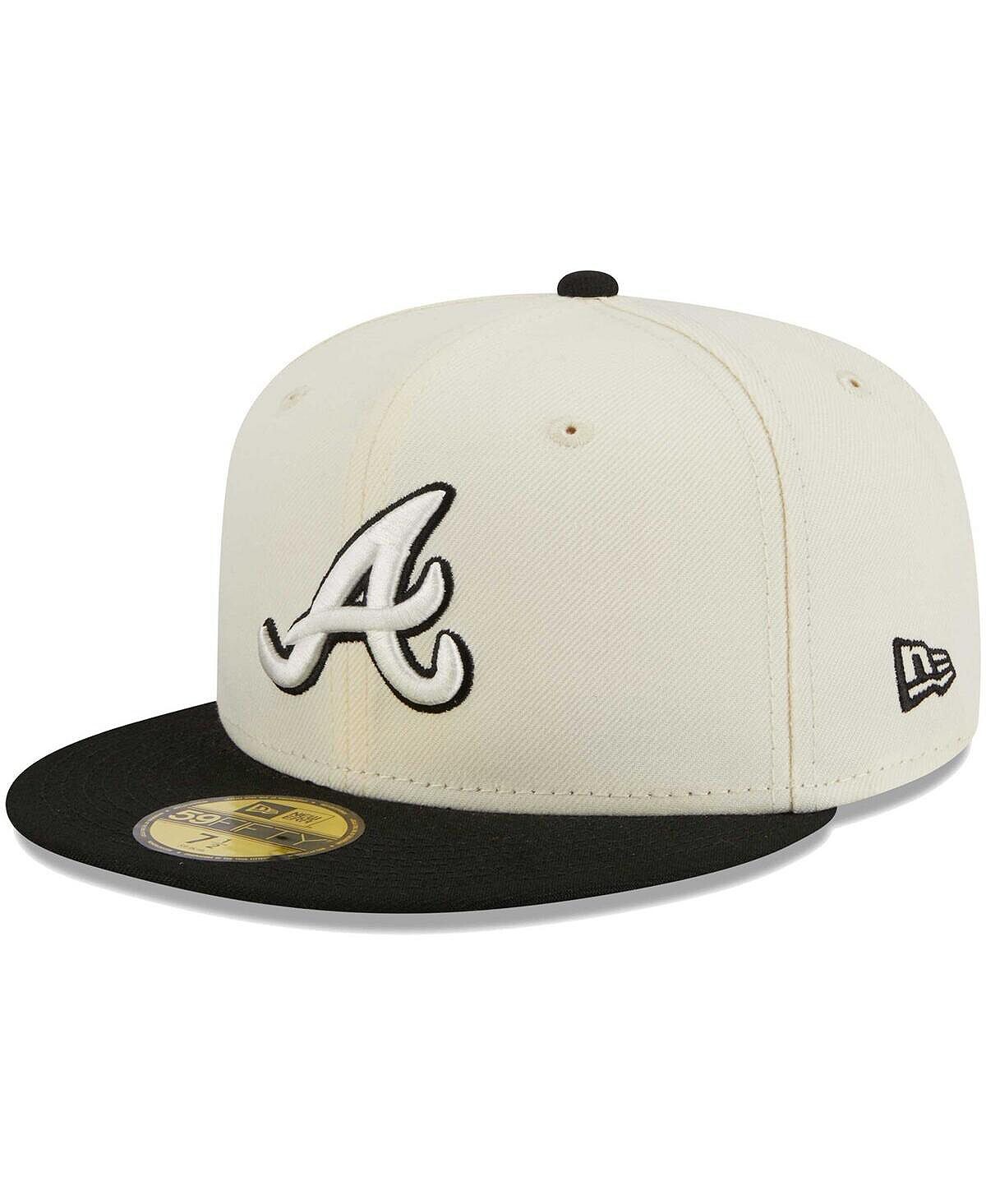 

Мужская шляпа Stone, черная Atlanta Braves Chrome 59FIFTY New Era