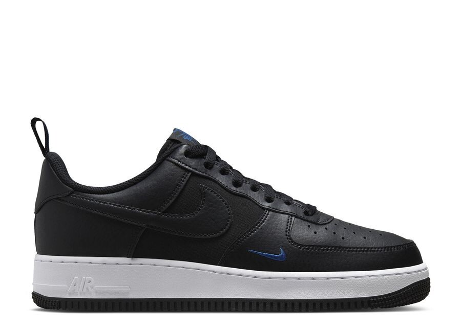 

Кроссовки Nike Air Force 1 '07 'Black Court Blue', черный