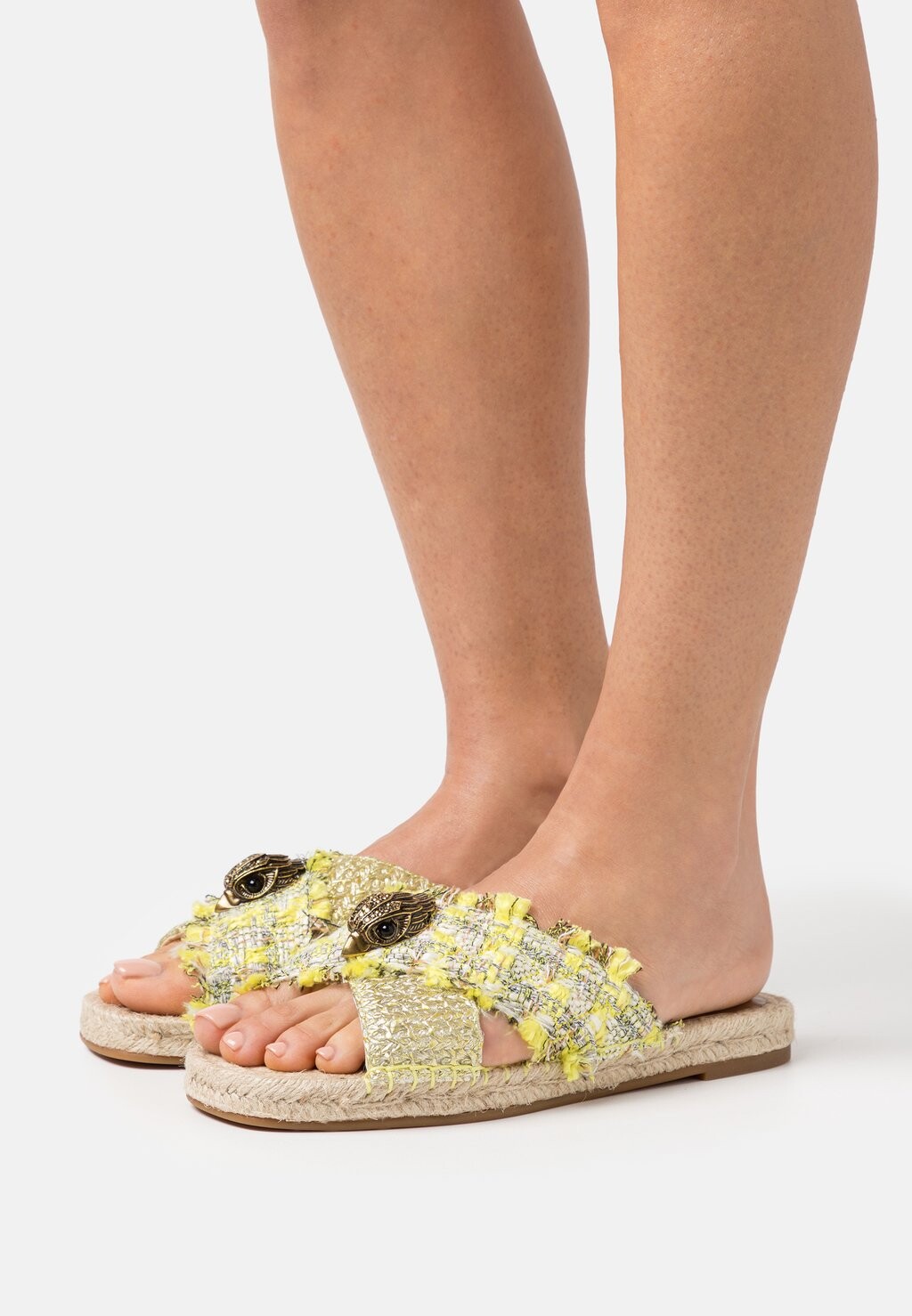 

Шлепанцы Kurt Geiger London, желтый