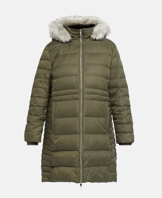 

Пуховик Tommy Hilfiger Curve, хаки
