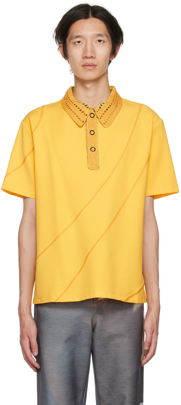 

Поло SSENSE Exclusive Yellow Lane PONDER.ER, Желтый