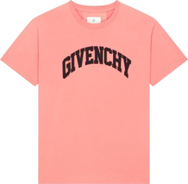 

Футболка Givenchy Oversized Fit T-Shirt Coral, розовый