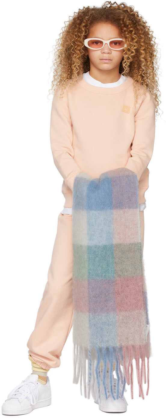 

Детская розовая толстовка Fairview Acne Studios