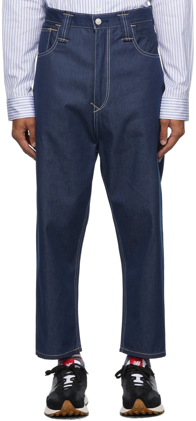 

Темно-синие джинсы Levi's Edition Carpenter Junya Watanabe