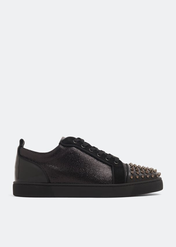 

Кроссовки CHRISTIAN LOUBOUTIN Louis Junior Spikes sneakers, черный