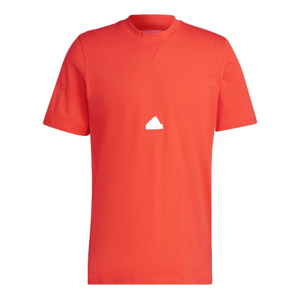 

Футболка Adidas SS22 Logo Printing Pullover Short Sleeve Red T-Shirt, Красный