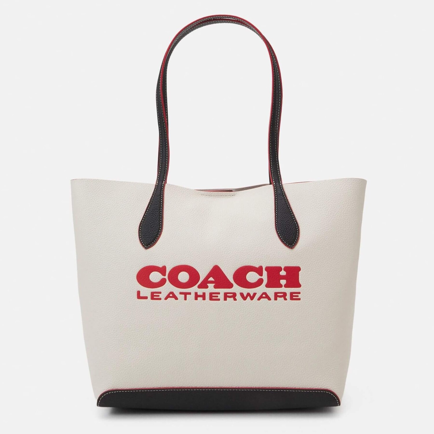 Сумка Coach Colorblock Kia Tote, светло-бежевый