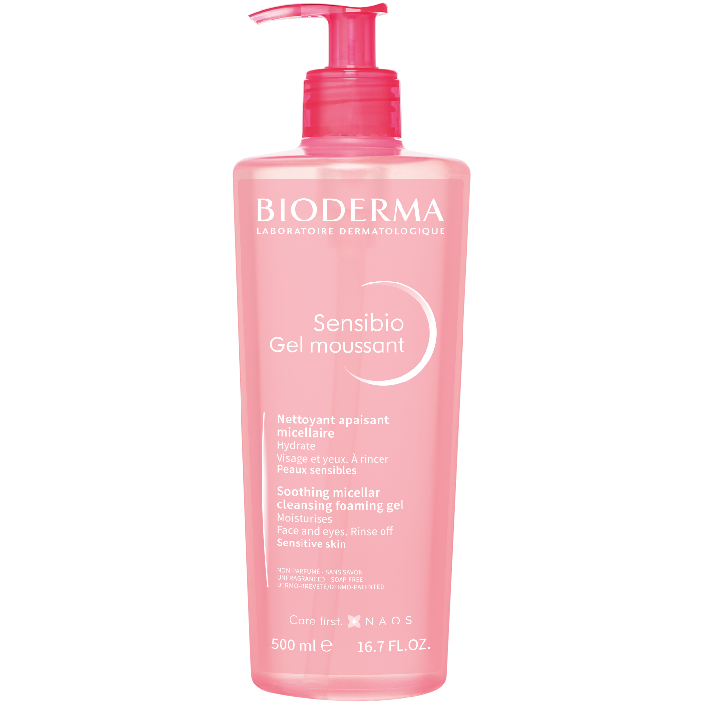 Bioderma Sensibio гель для умывания лица, 500 мл - фото