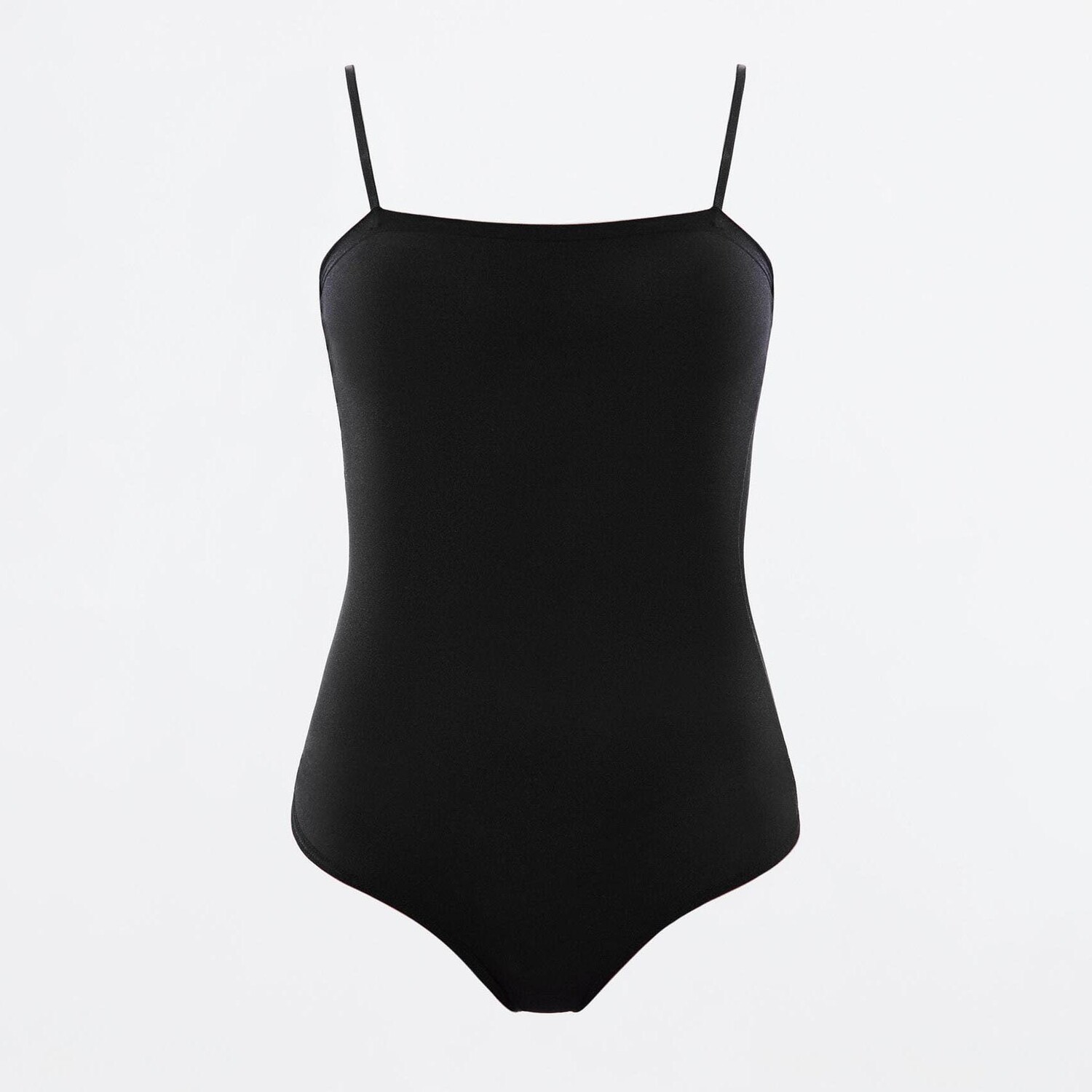 

Боди Zara Strappy Tights-fabric, черный