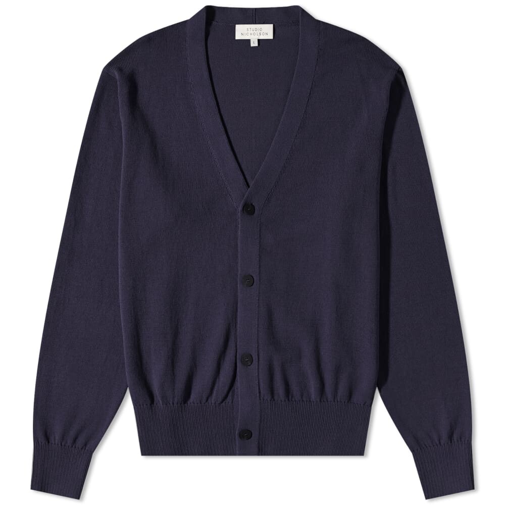 

Джемпер Studio Nicholson Ceilo Knit Cardigan, Серый