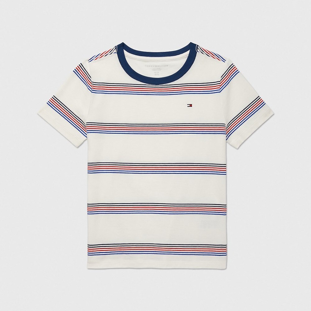 

Футболка Tommy Hilfiger Kids' Stripe, белый