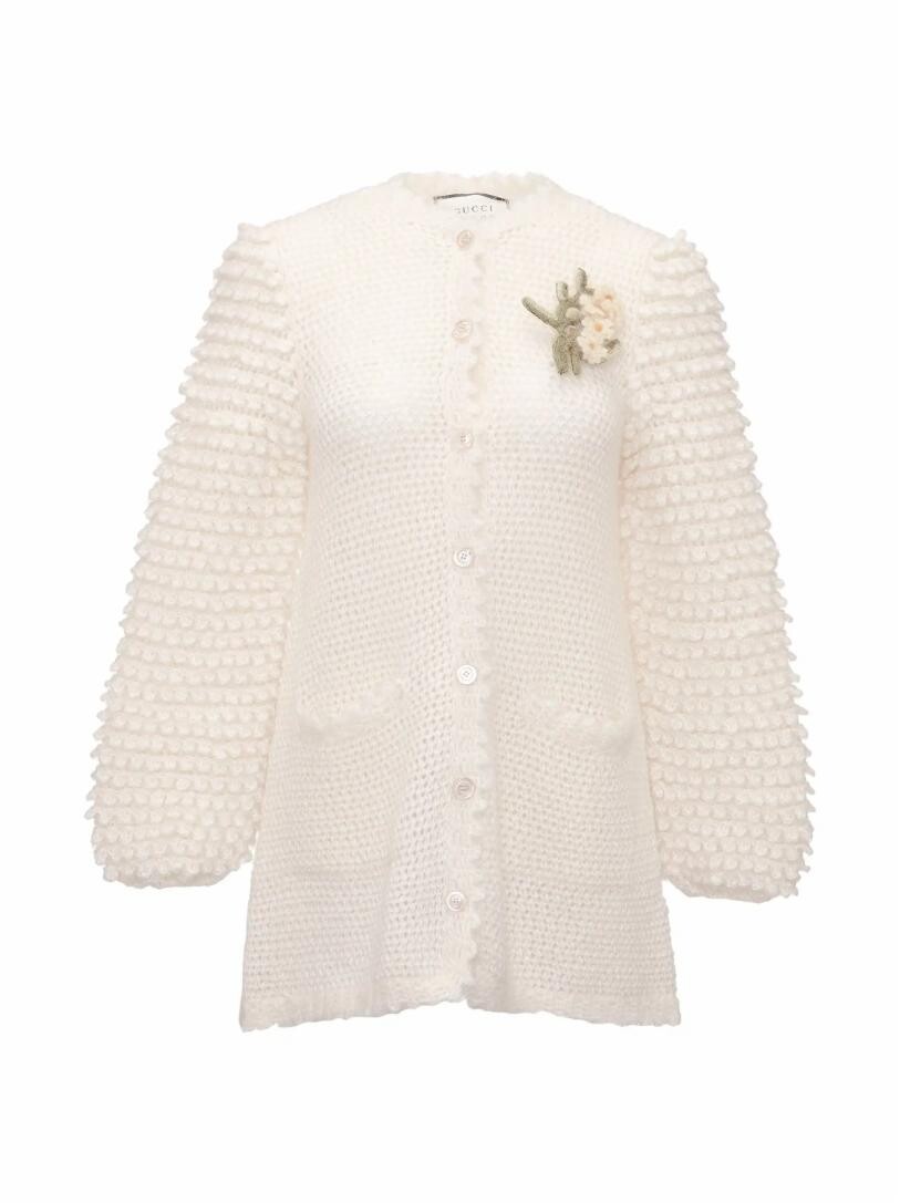 

Вязаный кардиган Gucci, Белый