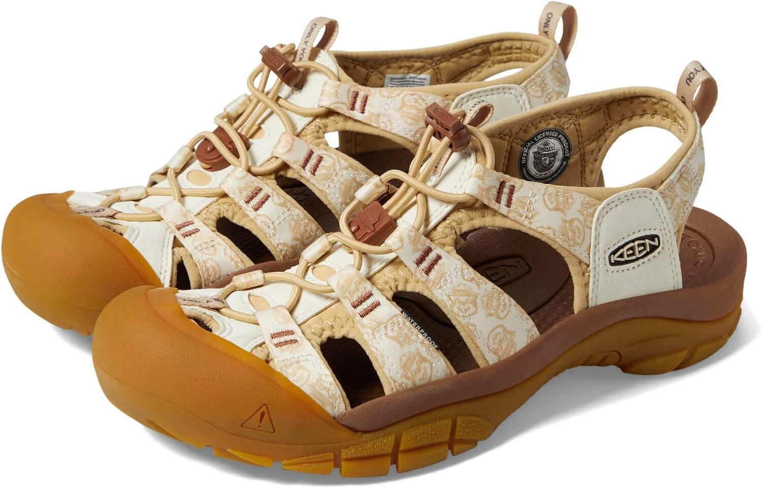 

Сандалии Newport Retro KEEN, цвет Smokey Bear/Smores