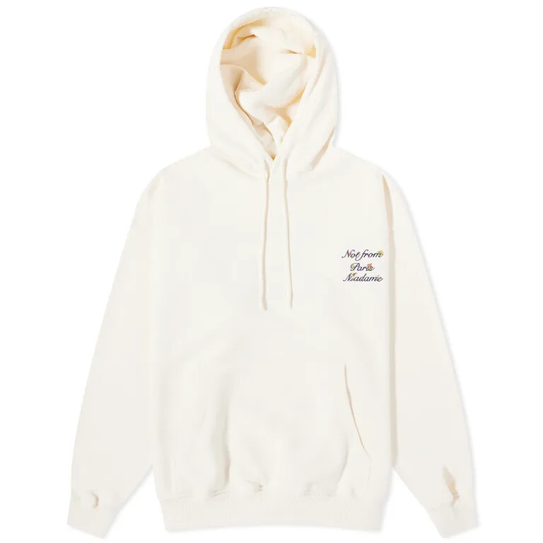 

Худи Drôle De Monsieur Floral Logo, кремовый, Бежевый