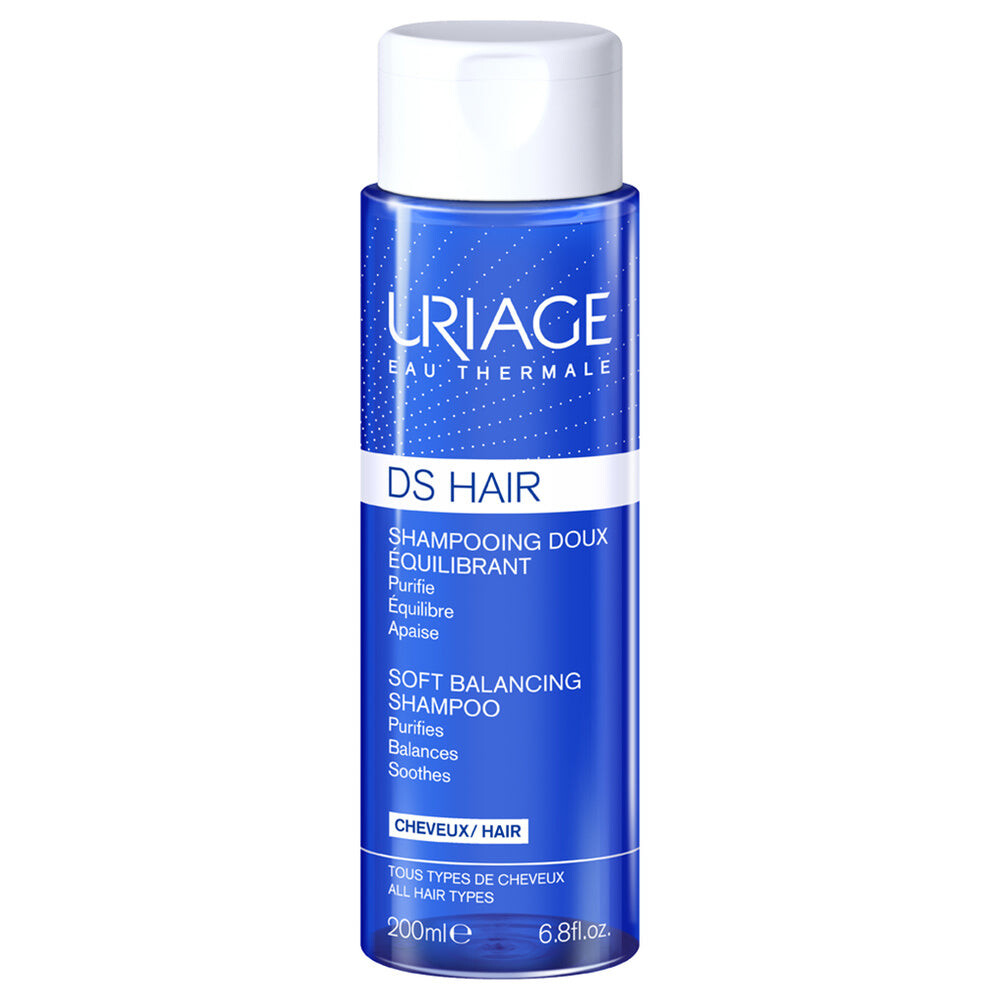 

URIAGE DS Hair Soft Balancing Shampoo очищающий балансирующий шампунь 200мл